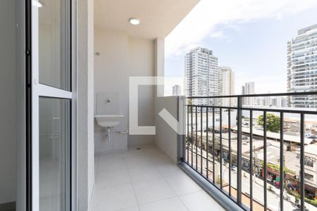 Varanda da Sala de apartamento para alugar com 2 quartos, 46m² em Ipiranga, São Paulo