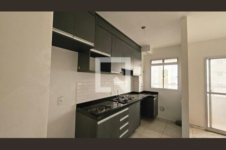 Sala/Cozinha de apartamento para alugar com 3 quartos, 56m² em Vila Rio Branco, Jundiaí
