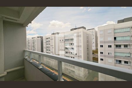 Varanda Sala/Cozinha de apartamento para alugar com 3 quartos, 56m² em Vila Rio Branco, Jundiaí