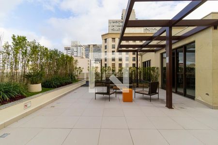 Terraço de kitnet/studio à venda com 1 quarto, 20m² em Centro Histórico de São Paulo, São Paulo