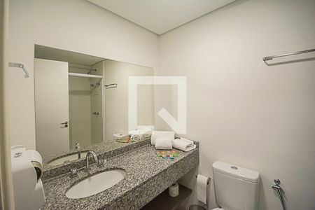 Banheiro de apartamento para alugar com 1 quarto, 33m² em Centro, São Bernardo do Campo