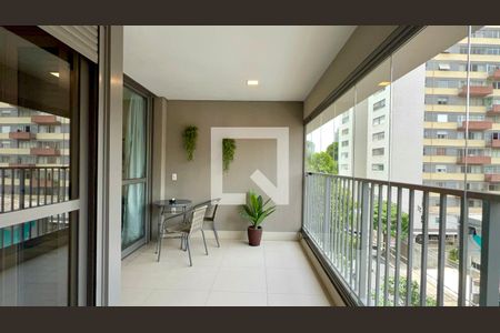 Varanda de apartamento para alugar com 1 quarto, 44m² em Paraíso, São Paulo