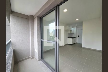 Varanda de kitnet/studio para alugar com 1 quarto, 25m² em Vila Olímpia, São Paulo