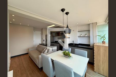 Sacada da Sala de apartamento para alugar com 1 quarto, 38m² em Cidade Monções, São Paulo