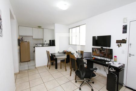 Sala de apartamento à venda com 2 quartos, 49m² em Camargos, Belo Horizonte