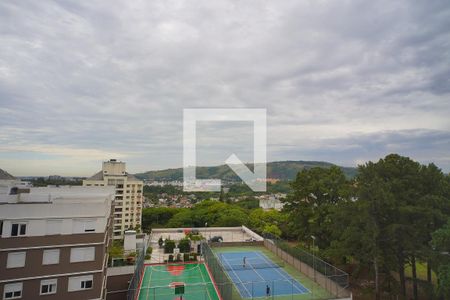 Sala_Vista  de apartamento à venda com 2 quartos, 60m² em Jardim Sabará, Porto Alegre
