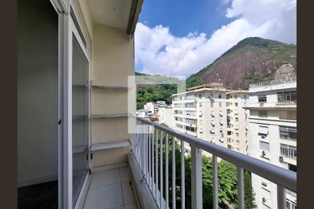 Varanda  de apartamento para alugar com 2 quartos, 70m² em Laranjeiras, Rio de Janeiro