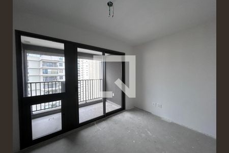 Sala - Quarto de kitnet/studio à venda com 1 quarto, 30m² em Cidade Monções, São Paulo