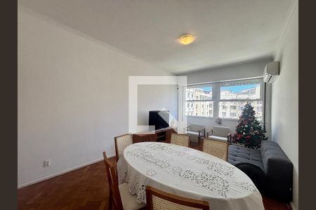 Sala de apartamento à venda com 3 quartos, 119m² em Copacabana, Rio de Janeiro