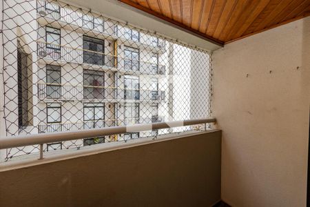Varanda da Sala de apartamento para alugar com 1 quarto, 50m² em Santo Amaro, São Paulo