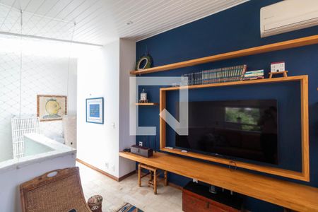 Sala de TV de casa de condomínio à venda com 4 quartos, 347m² em Parque Nova Campinas, Campinas