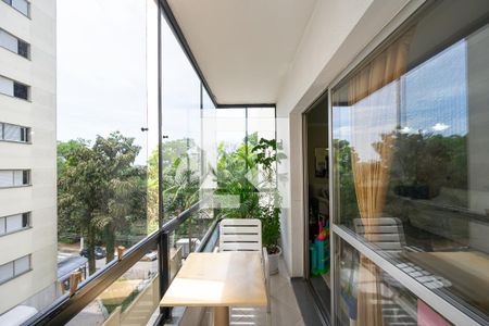 Varanda de apartamento à venda com 4 quartos, 131m² em Vila Monte Alegre, São Paulo