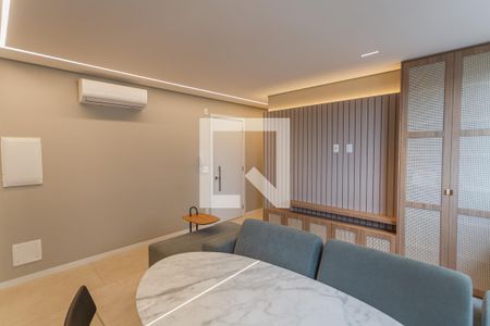 Sala/Cozinha/Área de Serviço de apartamento à venda com 2 quartos, 68m² em Lourdes, Belo Horizonte