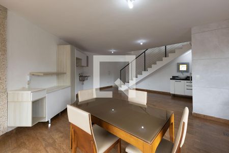 Sala de Jantar de kitnet/studio para alugar com 1 quarto, 80m² em Vale do Sol, Nova Lima