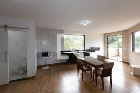 Sala de Jantar de kitnet/studio para alugar com 1 quarto, 80m² em Vale do Sol, Nova Lima