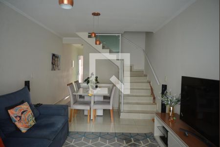 Sala de casa à venda com 3 quartos, 125m² em Jardim Bela Vista, Santo André