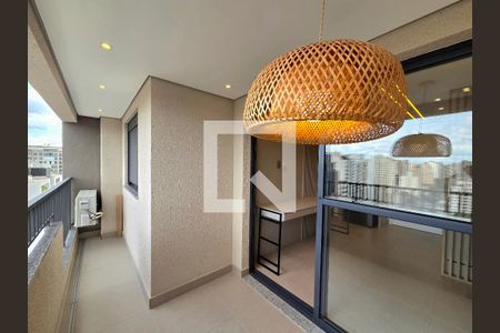 Varanda de apartamento para alugar com 1 quarto, 32m² em Indianópolis, São Paulo