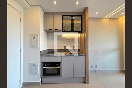 Sala/Cozinha de apartamento para alugar com 1 quarto, 32m² em Indianópolis, São Paulo