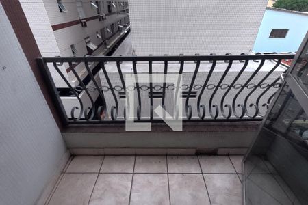 Varanda da Sala de apartamento para alugar com 2 quartos, 92m² em Embaré, Santos