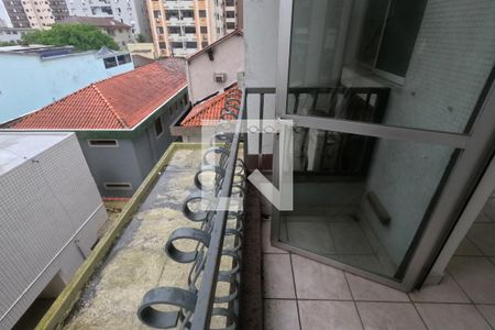 Varanda da Sala de apartamento para alugar com 2 quartos, 92m² em Embaré, Santos