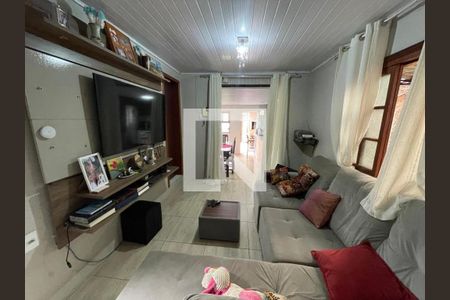Sala de TV de casa à venda com 3 quartos, 170m² em Canudos, Novo Hamburgo