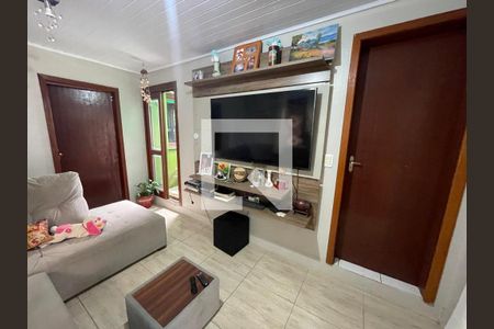 Sala de TV de casa à venda com 3 quartos, 170m² em Canudos, Novo Hamburgo