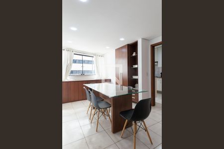 Sala de Jantar de apartamento para alugar com 3 quartos, 84m² em Vila da Serra, Nova Lima