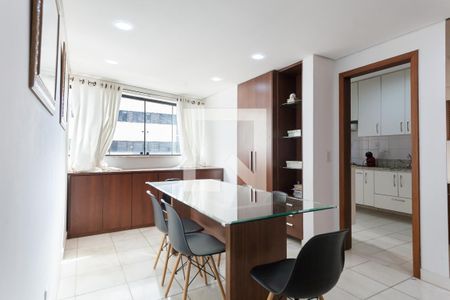 Sala de Jantar de apartamento para alugar com 3 quartos, 84m² em Vila da Serra, Nova Lima