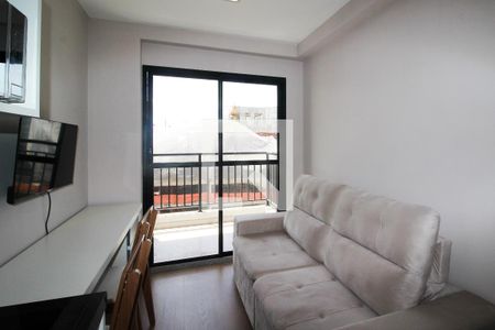 Sala de apartamento para alugar com 1 quarto, 24m² em Moema, São Paulo