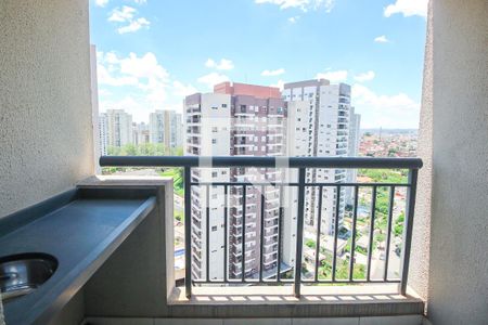 Varanda da Sala de apartamento para alugar com 2 quartos, 49m² em Vila Andrade, São Paulo