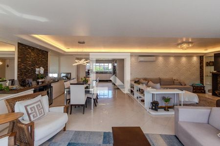 Sala de apartamento à venda com 3 quartos, 230m² em Menino Deus, Porto Alegre