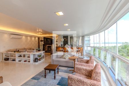 Sala de apartamento à venda com 3 quartos, 230m² em Menino Deus, Porto Alegre