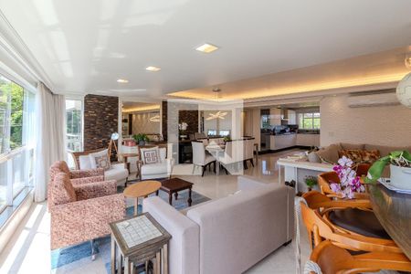 Sala de apartamento à venda com 3 quartos, 230m² em Menino Deus, Porto Alegre