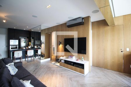 Sala de apartamento à venda com 2 quartos, 85m² em Indianópolis, São Paulo