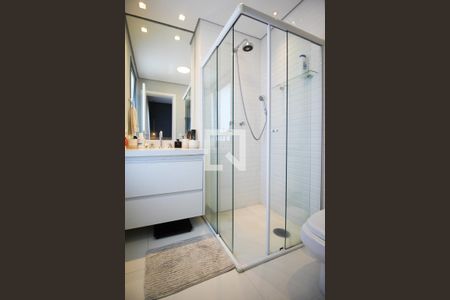 Banheiro da Suíte  de apartamento à venda com 2 quartos, 85m² em Indianópolis, São Paulo