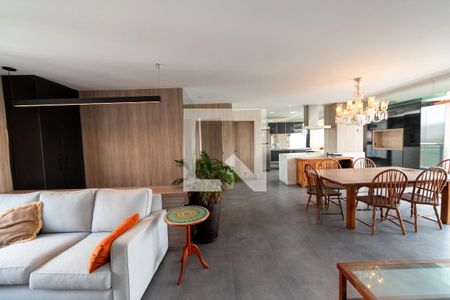 Sala de apartamento para alugar com 2 quartos, 156m² em Empresarial 18 do Forte, Barueri