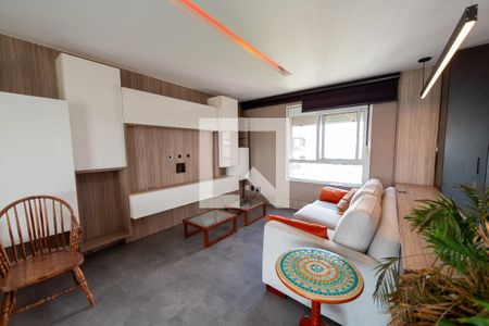 Sala de apartamento para alugar com 2 quartos, 156m² em Empresarial 18 do Forte, Barueri