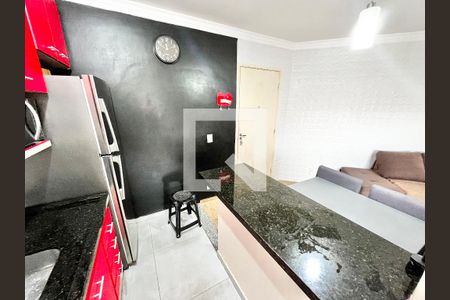 Cozinha e Área de Serviço de apartamento à venda com 2 quartos, 49m² em Vila Bela Vista (zona Norte), São Paulo