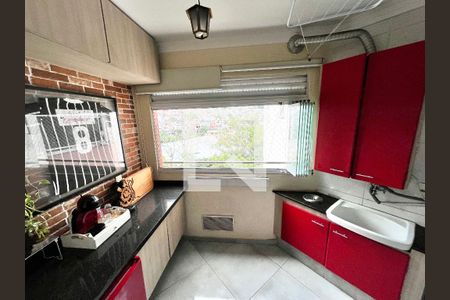 Cozinha e Área de Serviço de apartamento à venda com 2 quartos, 49m² em Vila Bela Vista (zona Norte), São Paulo
