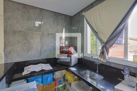 Varanda da Sala/cozinha de apartamento à venda com 2 quartos, 73m² em Sagrada Família, Belo Horizonte