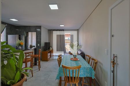 Sala/cozinha de apartamento à venda com 2 quartos, 73m² em Sagrada Família, Belo Horizonte