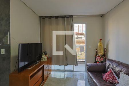 Sala/cozinha de apartamento à venda com 2 quartos, 73m² em Sagrada Família, Belo Horizonte