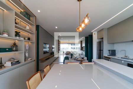 Sala de Jantar de apartamento à venda com 3 quartos, 67m² em Vila Anastácio, São Paulo