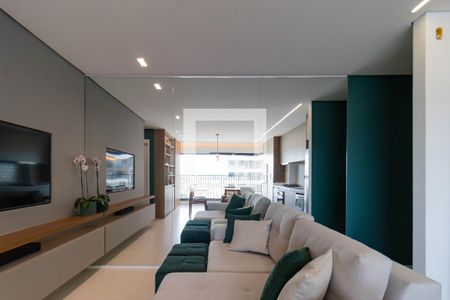 Sala de apartamento à venda com 3 quartos, 67m² em Vila Anastácio, São Paulo