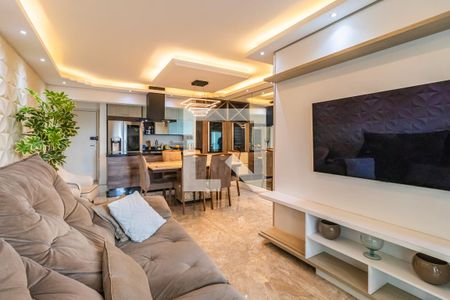 Sala de apartamento para alugar com 3 quartos, 86m² em Jardim Tupanci, Barueri