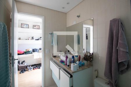 Banheiro da Suíte de casa à venda com 3 quartos, 151m² em Vila Maria Alta, São Paulo