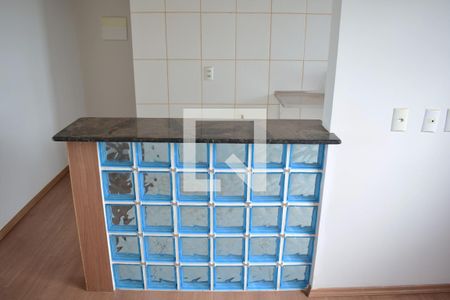 Sala/Cozinha de apartamento para alugar com 2 quartos, 47m² em Campos Elísios, Ribeirão Preto