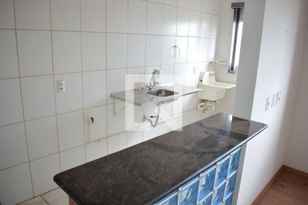 Cozinha de apartamento para alugar com 2 quartos, 47m² em Campos Elísios, Ribeirão Preto