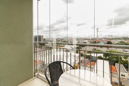 Varanda da Sala de apartamento à venda com 3 quartos, 65m² em Vila Maria, São Paulo