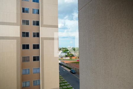 Vista da Sala de apartamento para alugar com 2 quartos, 60m² em Chácara São Pedro, Aparecida de Goiânia - Go, Aparecida de Goiânia
